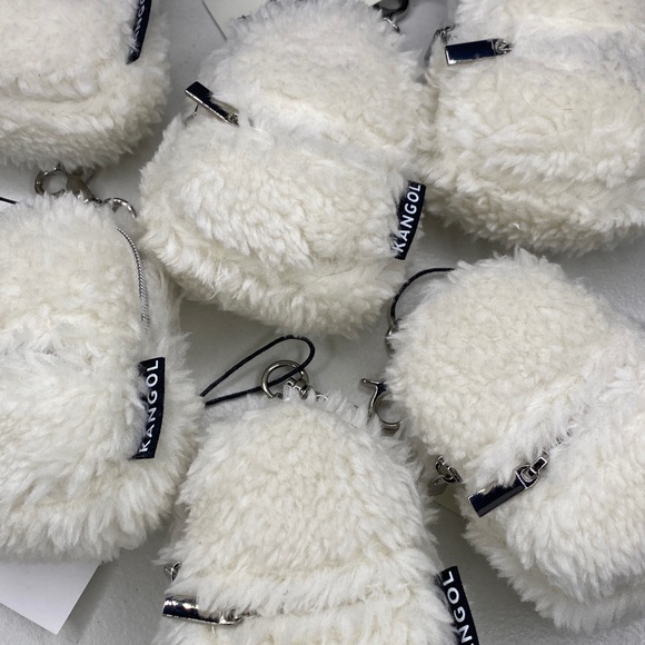 H&M x Kangol Teddy Bear Backpack Key Chain NWT - Picture 8 of 11